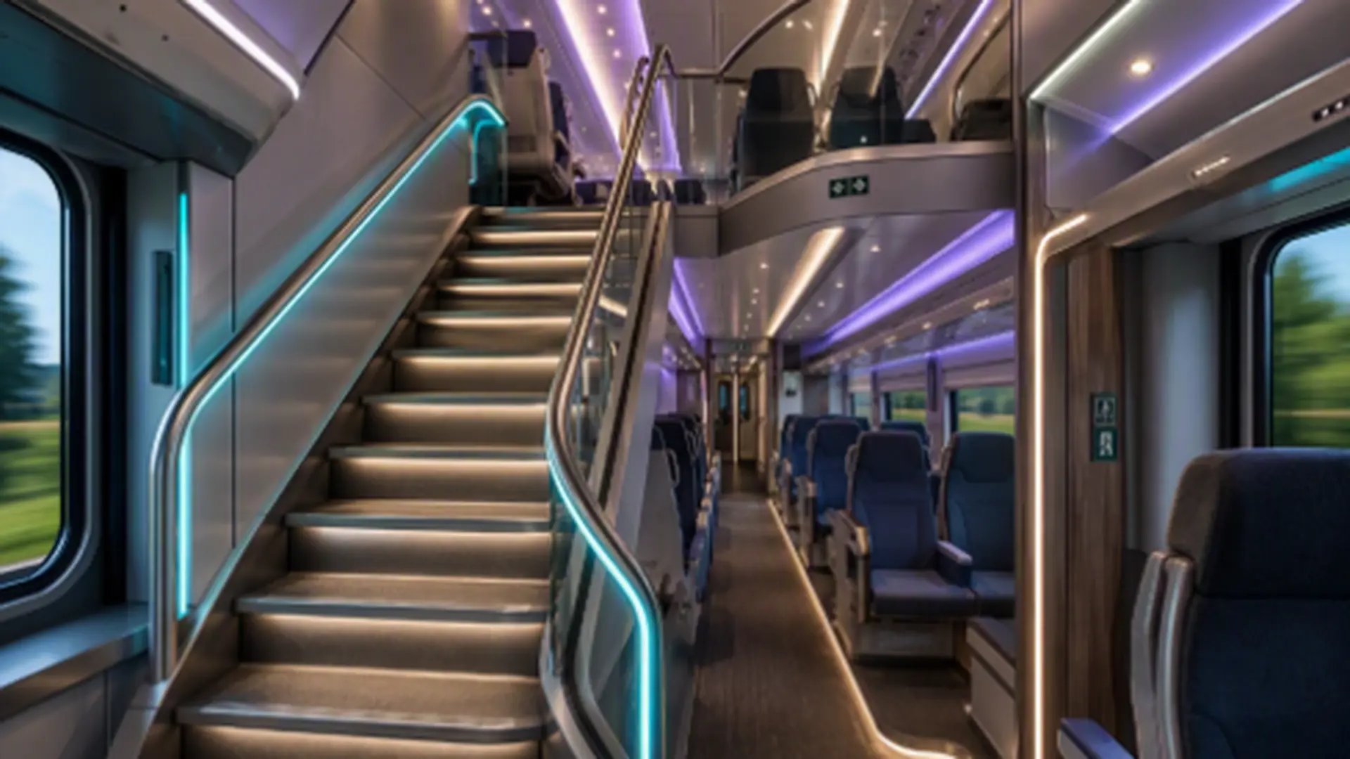 Atmospheres Stair Mood Lighting Wayfinding