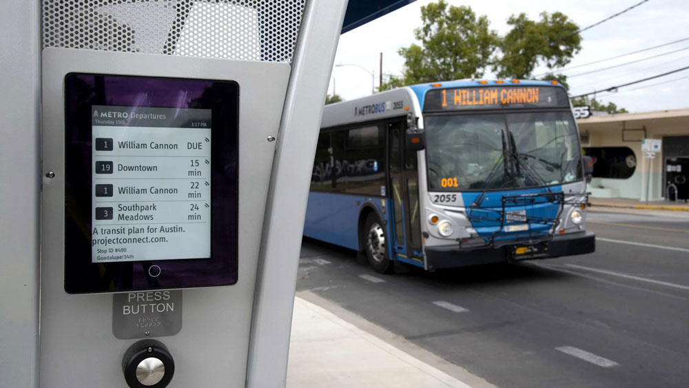 Bus-Stationary-Display-epaper-SHELTER-Pillar