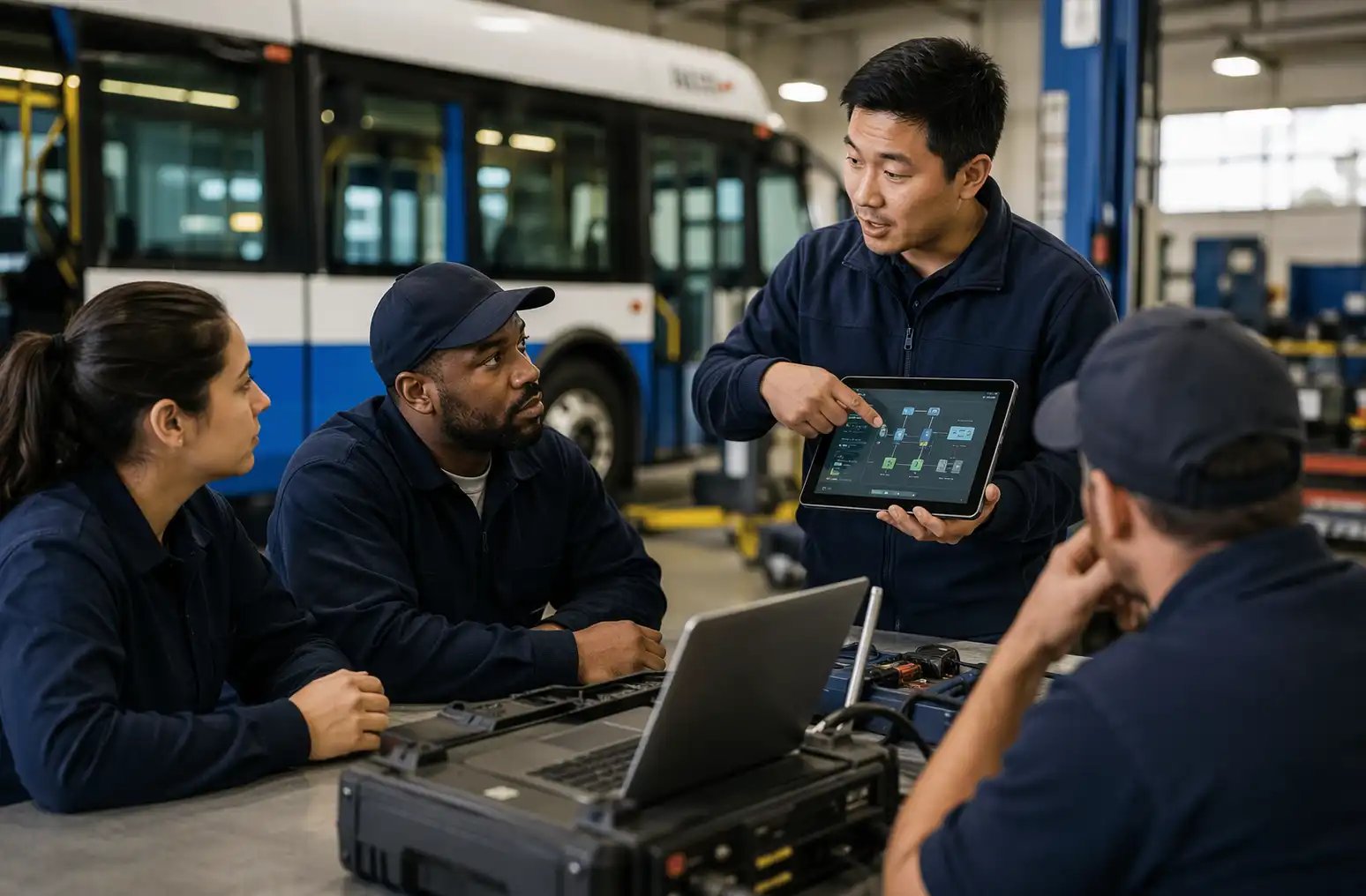 Onsite Training for Bus Solutions