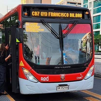 Chile's Red Movilidad expands services of Luminator's Next Stop system